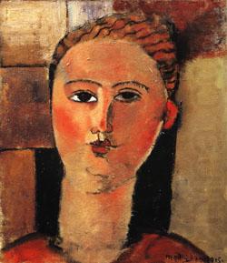Amedeo Modigliani Red Haired Girl china oil painting image